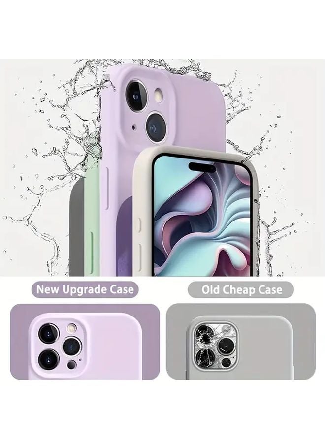 Light Blue Shockproof Lens Protecting Phone Case Compatible with iPhone 12 - Image 4